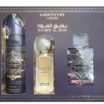 Lattafa Bade'e al Oud Amethyst Giftset Edp, 100 ml + 200 ml + 300 ml