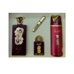 Lattafa Ansaam Gold Giftset + Deo, 100 ml + 20 ml + 200 ml