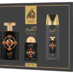 Lattafa Al Qiam Gold GIFTSET 100 ml+20 ml+DEO 200 ml zestaw prezentowy unisex