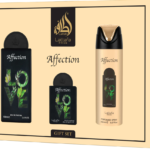 Lattafa Affection Giftset + Deo, 100 ml + 20 ml + 200 ml