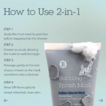 BLITHE BUBBLING SPLASH MASK INDIAN GLACIAL MUD 120 ml oczyszczająca maska glinkowa