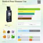 AFNAN MODEST UNE M EDP 100ML woda perfumowana męska