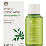 BLITHE PATTING SPLASH MASK SOOTHING & HEALING GREEN TEA 70ML maska łagodząco-oczyszczająca