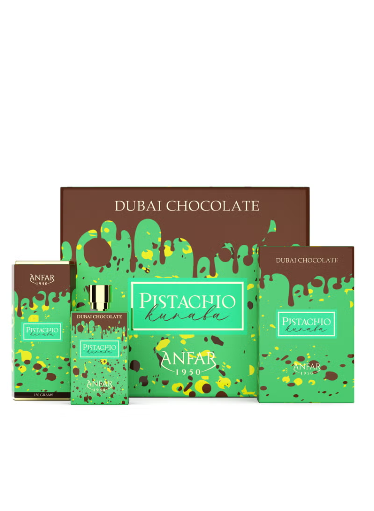 ANFAR 1950 PISTACHIO KUNAFA PROMOTION BOX