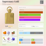 Afnan Supremacy Gold Edp 100ml woda perfumowana unisex