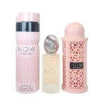 RAVE NOW WOMEN EDP 100ML+DEODORANT 200ML+HAIRMIST 50ML