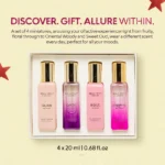 BELLAVITA LUXURY ROSE EDP W 20ML+ GLAM EDP W 20ML+ DATE EDP W 20ML+ SENORITA EDP W 20ML Zestaw
