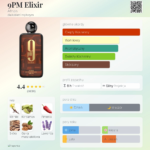 Afnan 9 pm Elixir  EDP 100 ml woda perfumowana unisex