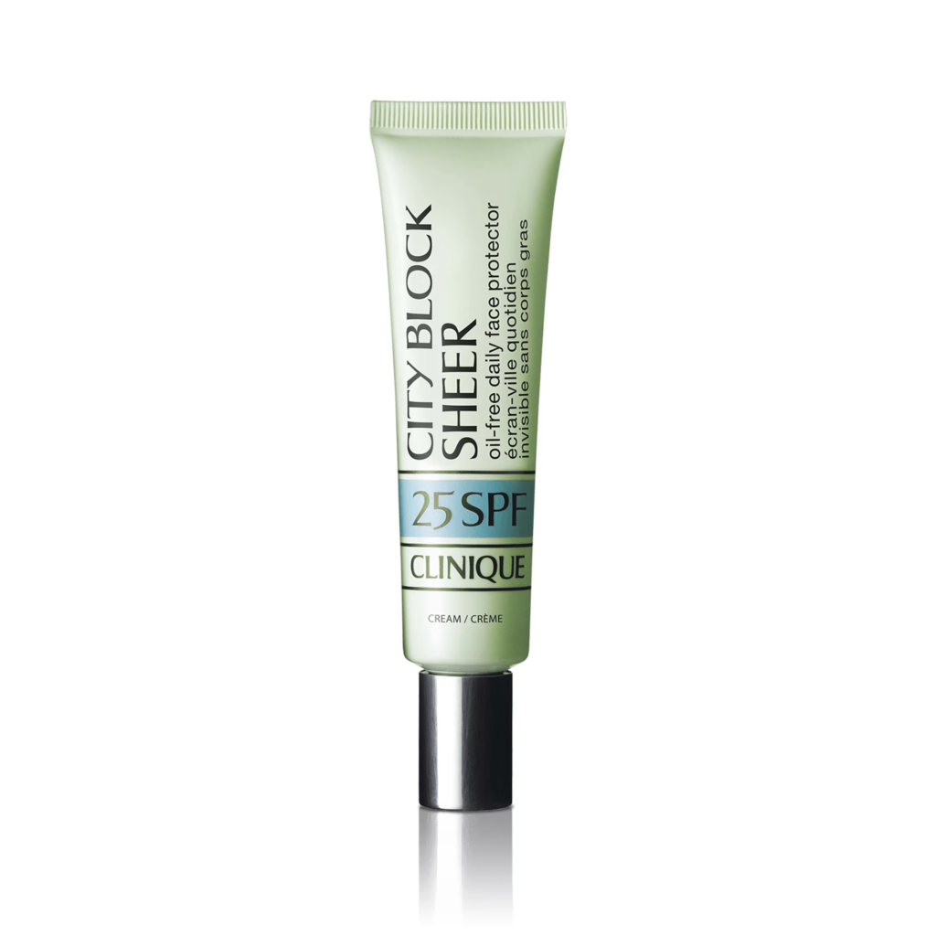 CLINIQUE CITY BLOCK SHEER OIL FREE DAILY FACE PROTECTOR SPF 25 40ML