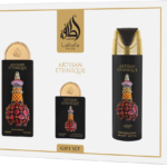 Lattafa Artisian Ethnique Giftset + Deo, 100 ml + 20 ml + 200 ml