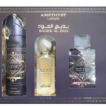 Lattafa Bade'e al Oud Amethyst Giftset Edp, 100 ml + 200 ml + 300 ml