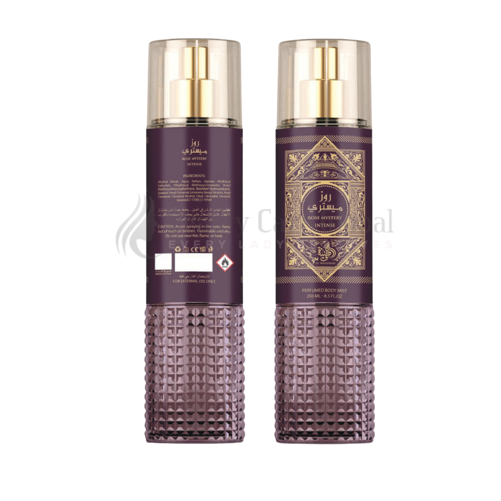 Al Wataniah Perfumed Body Mist 250 ml - Rose Mystery Intense mgiełka do ciała