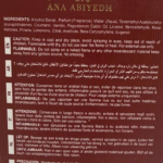 Lattafa Ana Abiyedh Scarlet EDP 60 ml woda perfumowana unisex