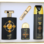 Lattafa Al Qiam Gold GIFTSET 100 ml+20 ml+DEO 200 ml zestaw prezentowy unisex