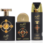 Lattafa Al Qiam Gold GIFTSET 100 ml+20 ml+DEO 200 ml zestaw prezentowy unisex