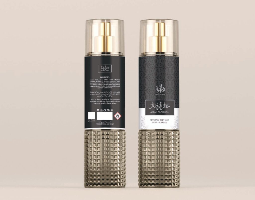 Al Wataniah Attar Al Wesal 250ml perfumowana mgiełka do ciała