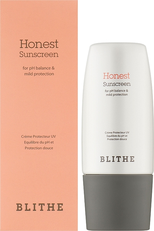 BLITHE HONEST SUNSCREEN 50ML delikatny krem z filtrem SPF 50+
