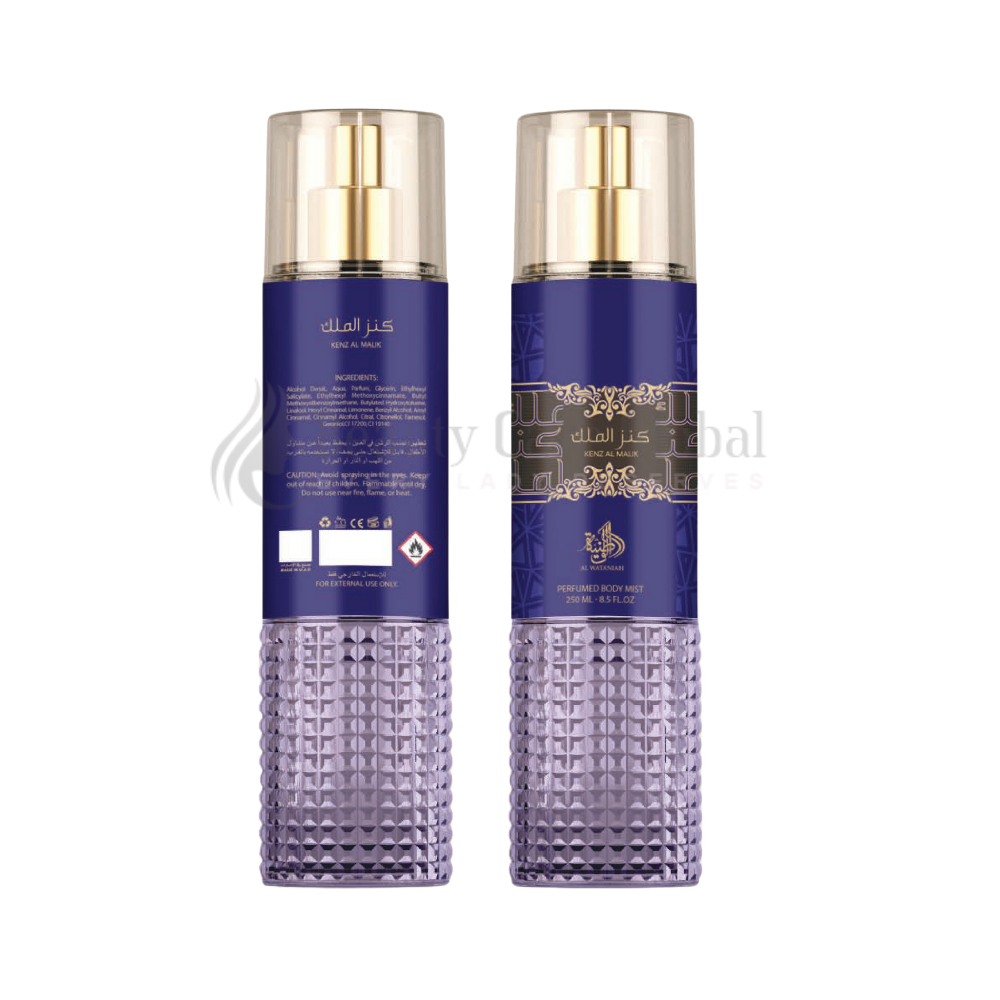 Al Wataniah Perfumed Body Mist 250 ml - Kenz Al Malik mgiełka do ciała