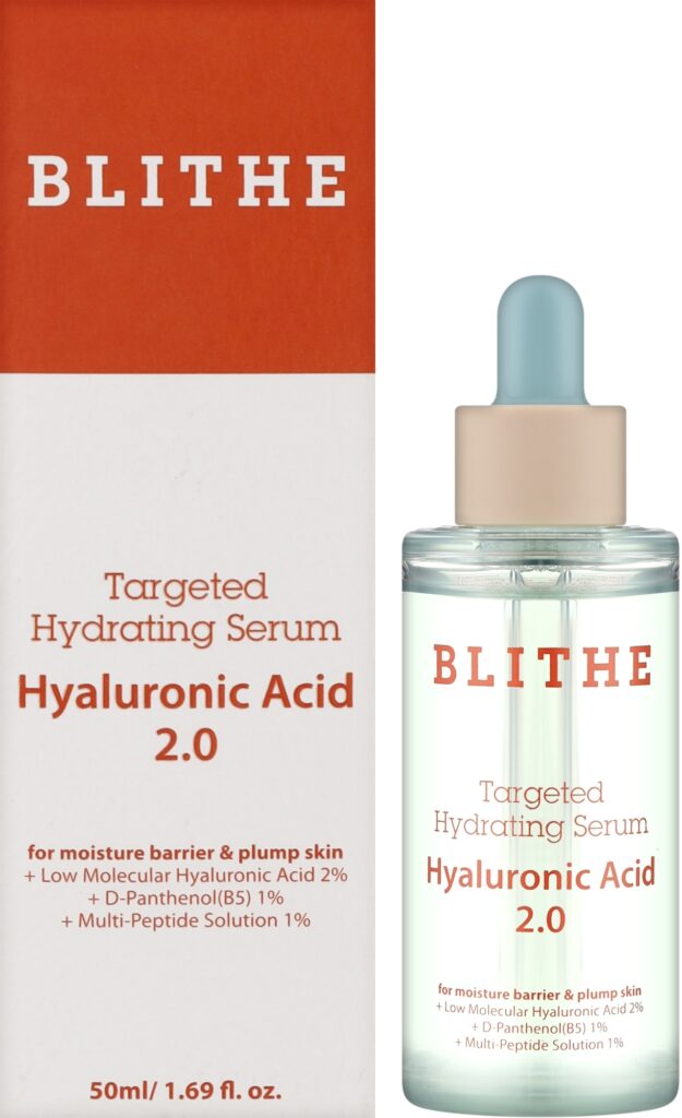 BLITHE TARGETED HYDRATING SERUM HYALURONIC ACID 2.0 50ML nawilżające serum