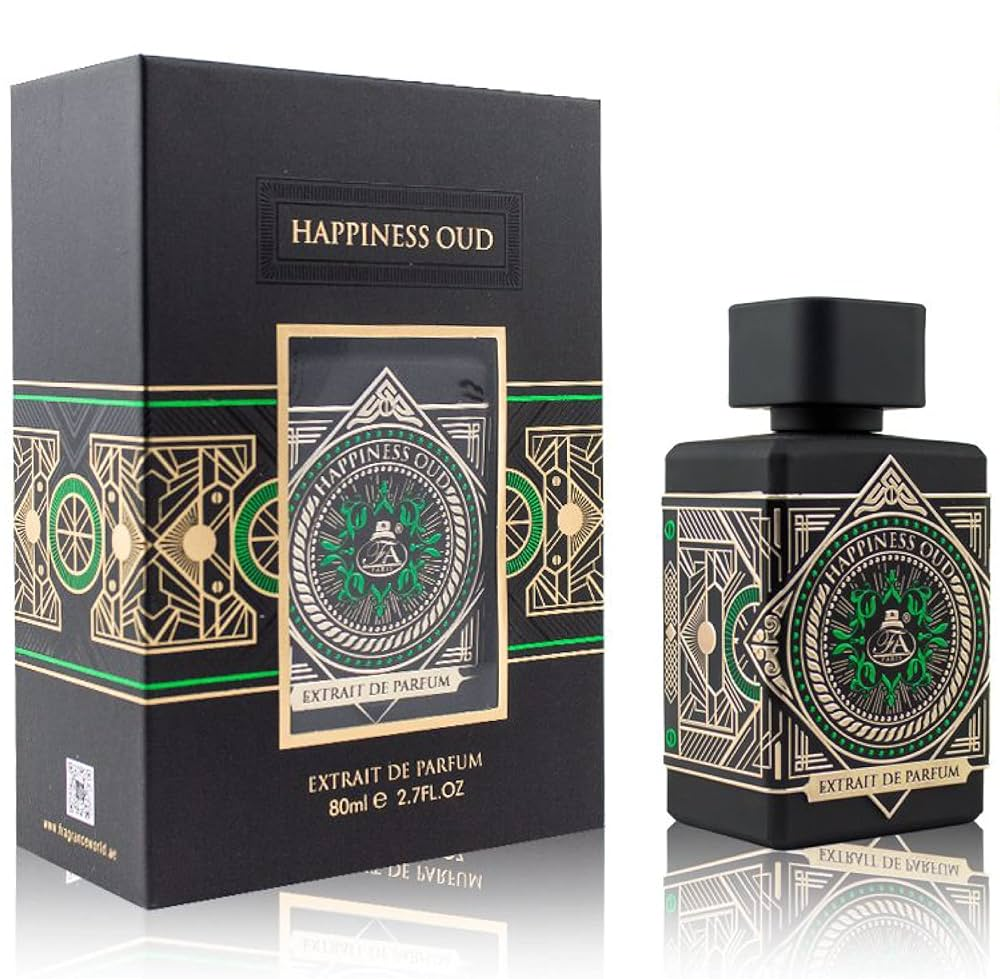 FRAGRANCE WORLD HAPPINESS OUD 80 ml ekstrakt perfum unisex