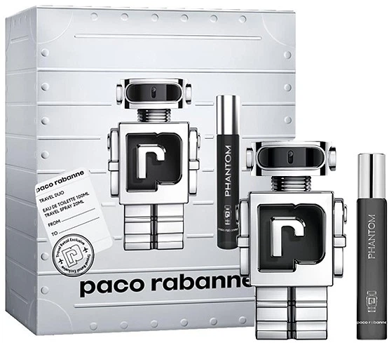RABANNE PHANTOM EDT 100ML + EDT 20ML GIFTSET Zestaw prezentowy męski