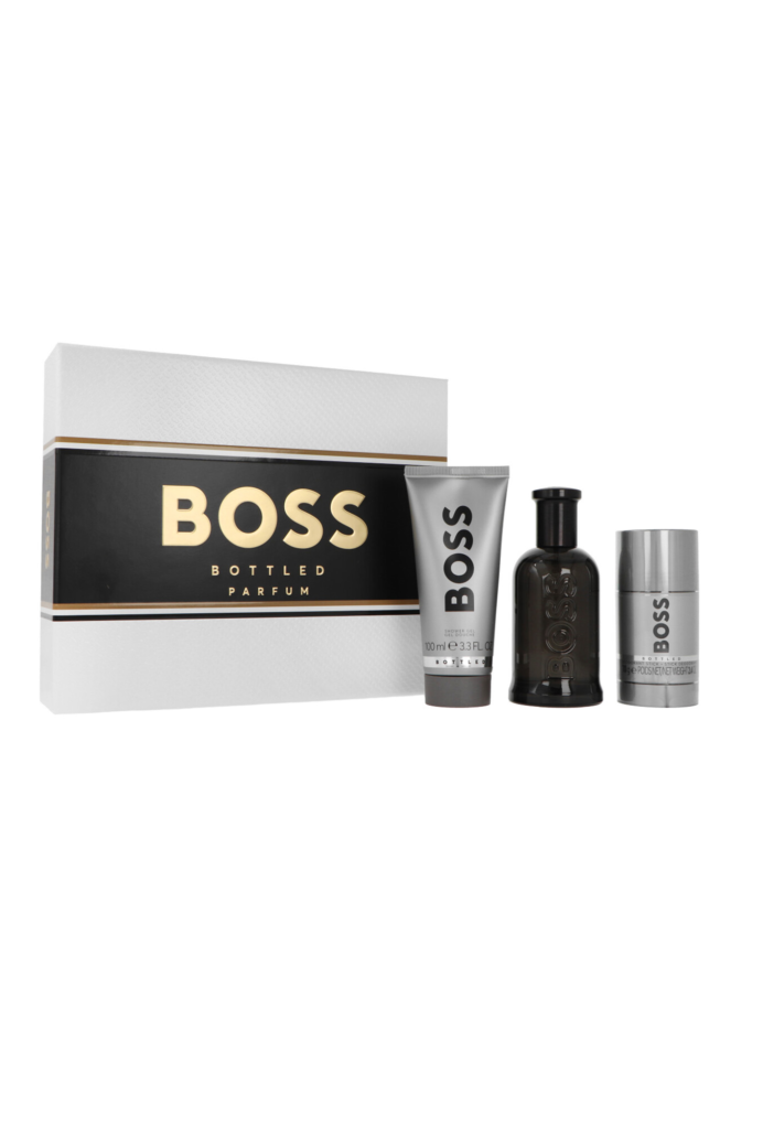 HUGO BOSS BOSS BOTTLED 100ML + ŻEL 100ML +DEO 75ML GIFTSET zestaw