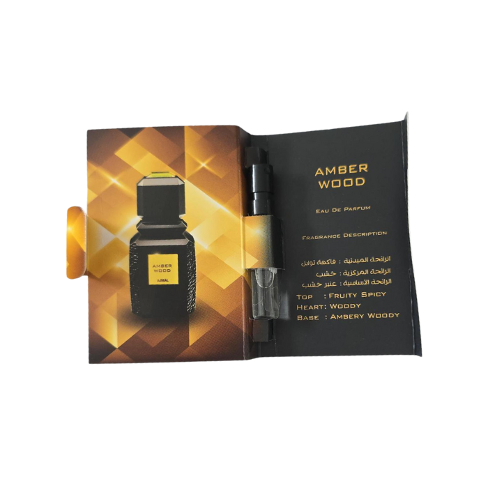 AJMAL AMBER WOOD EDP  1.5ML woda perfumowana unisex