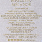 AJMAL Majestic Melange 100 ml EDP woda perfumowana unisex