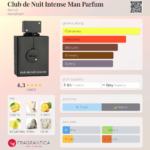 ARMAF CLUB DE NUIT INTENSE PARFUM 150ML perfumy męskie