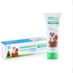 MAMAEARTH Natural Strawberry Baby Toothpaste 50 g Naturalna Pasta do Zębów dla Dzieci Truskawkowa Bez Fluoru Indie
