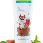 MAMAEARTH Natural Strawberry Baby Toothpaste 50 g Naturalna Pasta do Zębów dla Dzieci Truskawkowa Bez Fluoru Indie